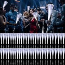 Varinhas de iluminação LED YOFOBU Glow Fiber Wands 60 unidades brancas