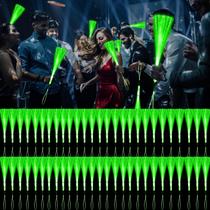 Varinhas de iluminação LED YOFOBU Green Fiber Optic 60 unidades