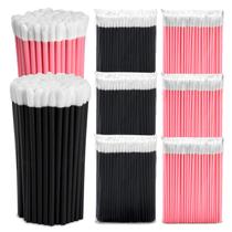 Varinhas labiais descartáveis Bcowos 600 unidades - preto e rosa