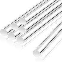 Varões de cavilha acrílicos Patelai 30 cm de comprimento e 1,3 cm de diâmetro transparentes (6) Varões de cavilha acrílicos Patelai 30 cm de comprimento e 1,3 cm de diâmetro transparentes (6)