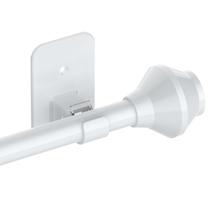 Varões de cortina Alskarhem telescópicos ajustáveis brancos 82-114cm