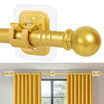 Varões de cortina Lightarea sem perfuração 122 a 244-244 cm com suportes