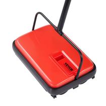 Varredor de carpetes VEVOR Manual Floor 300mL, caixote de lixo vermelho Varredor de carpetes VEVOR Manual Floor 300mL, caixote de lixo vermelho