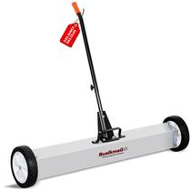 Varredor Magnético Buelkmag 91 cm Cabo Ajustável Capacidade de 25 kg com Rodas