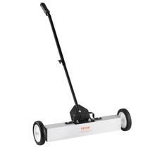 Varredora magnética rolante VEVOR 50 kg 60 cm com rodas e alça Varredora magnética rolante VEVOR 50 kg 60 cm com rodas e alça