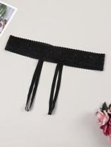 Varsbaby renda aberta virilha tanga sexy g-string calcinha feminina roupa interior para mulher