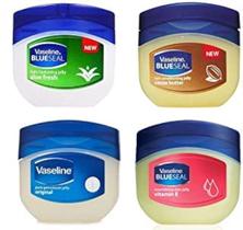 Vaselina Blue Seal - Kit com 4 Unidades - Manteiga de Cacau, Vitamina E e Babosa