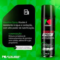 Vaselina Em Spray 300ml Lubrifica Borrachas e Plástico KOUBE