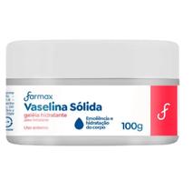 Vaselina Geleia Hidratante Sólida 100G Farmax Vaselina Geleia Hidratante Sólida 100G Farmax