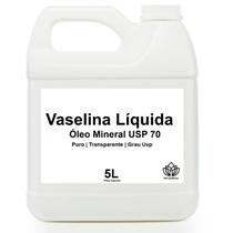 Vaselina Líquida Óleo Mineral Hidratante USP 5L