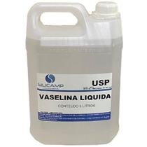 Vaselina Líquida Usp Farmacêutica Incolor Sem Cheiro 5 Litro - SILICAMP