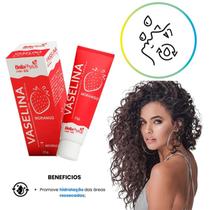 Vaselina Sólida Hidratante Aroma Morango, Pele e Lábios Saudáveis 25g Bellaphytus Vaselina Sólida Hidratante Aroma Morango, Pele e Lábios Saudáveis 25g Bellaphytus