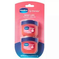 Vaseline - Kit Hidratante Labial Lip Therapy Rosy Lips - 2 Unidades de 7g Vaseline - Kit Hidratante Labial Lip Therapy Rosy Lips - 2 Unidades de 7g