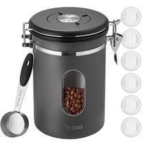 Vasilha de café Veken 650ml em aço inoxidável cinza Vasilha de café Veken 650ml em aço inoxidável cinza