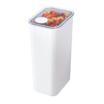 Vasilha de cozinha de plástico reciclado iDesign XL 6.34L com tampa