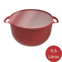 Vasilha Plástica Caçarola Alimento Cozinha 6,5 Litros Saladeira Vasilha