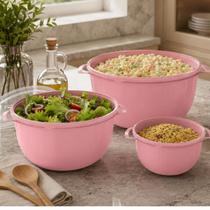 Vasilha Pote Redondo Caçarola Alimento Cozinha Pequeno 3,2 Litros Saladeira Vasilha Pote Redondo Caçarola Alimento Cozinha Pequeno 3,2 Litros Saladeira