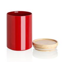Vasilhas de cozinha Sweejar Ceramic Food Storage 1644mL vermelhas