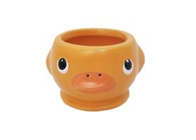 Vasinho Cachepot Pato Amarelo Pires Suculenta Vasinho Cachepot Pato Amarelo Pires Suculenta