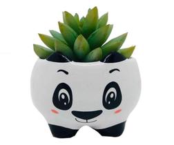 Vasinho Cachepot Pequeno Panda Suculenta - Decore Casa