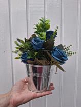 Vasinho de Rosas Azuis