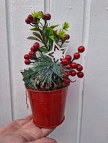 Vasinho decorativo de Natal