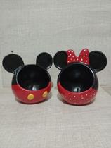 Vasinho decorativo mickey e minie
