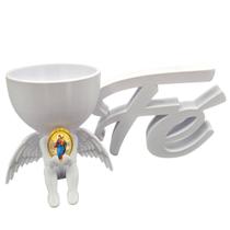 Vasinho Imagem Nossa Senhora Auxiliadora Decoraçao Fe