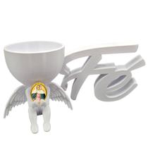 Vasinho Imagem Nossa Senhora das Lagrimas Decoraçao Fe