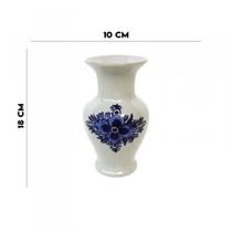 Vasinho Mayfair Azul e Branco Ishela