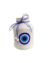 Vasinho Olho Grego Azul - Amuleto - Decoração Jardim / Casa