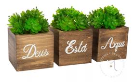 Vasinhos Decorativos Cachepot - Frase Acrílico Espelhada Vasinhos Decorativos Cachepot - Frase Acrílico Espelhada