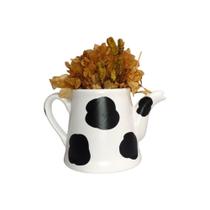 Vasinnho Vaso Bule com mancha de Ceramica Decoração - DC Vasinnho Vaso Bule com mancha de Ceramica Decoração - DC