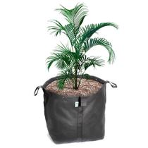 Vaso 140 Litros Plantas Grande Decoração E Cultivo Preto - King Pot