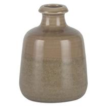 Vaso 20cm Ceramica Marrom - Btc