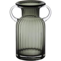 Vaso 20x15x15cm Vidro Verde