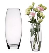 Vaso 27 cm vidro cristal arranjo decoração (mcd)
