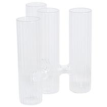 Vaso 4 Tubos Canelados Grillo Vaso 4 Tubos Canelados Grillo