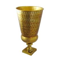 Vaso 70cm Classico com Base Todo Trabalhado Decoração Luxo Vaso 70cm Classico com Base Todo Trabalhado Decoração Luxo