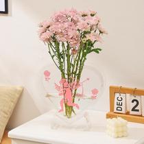 Vaso Acrílico em Formato de Coração PORPAN - Ideal para Flores Vaso Acrílico em Formato de Coração PORPAN - Ideal para Flores