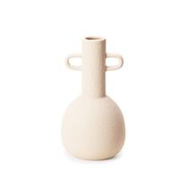 Vaso Alças em Cerâmica Bege - Digon Store
