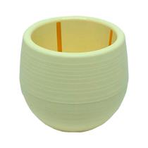 Vaso All Garden Baby Ball Flat Creme para Jardim