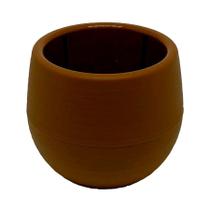 Vaso All Garden Baby Ball Flat Marrom para Jardim