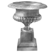 Vaso Alumínio Prateado Design Classico Alta Decoração Luxo Vaso Alumínio Prateado Design Classico Alta Decoração Luxo