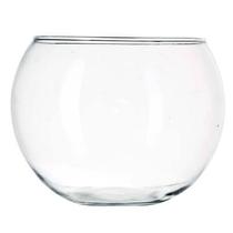 Vaso Aquário Redondo Gigante Vidro 9 Litros Decoração - Mistral
