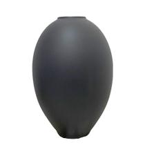 Vaso asa selection de ceramica mara cinza 17x25cm