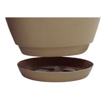Vaso Asteca Com Prato 24cm