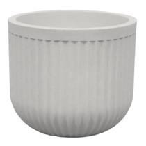 Vaso Atenas Cilíndrico 36 (20L) Cor Off-White JAPI Vaso Atenas Cilíndrico 36 (20L) Cor Off-White JAPI