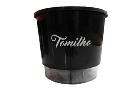 Vaso Auto Irrigável Gourmet N03 - Médio - Raiz Preto