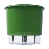 Vaso Autoirrigável N02 12,6cm x 11,4 Cor Verde Raiz